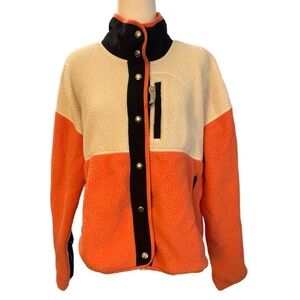 The North Face Cragmont Fleece Snap Plush Jacket Large Like New